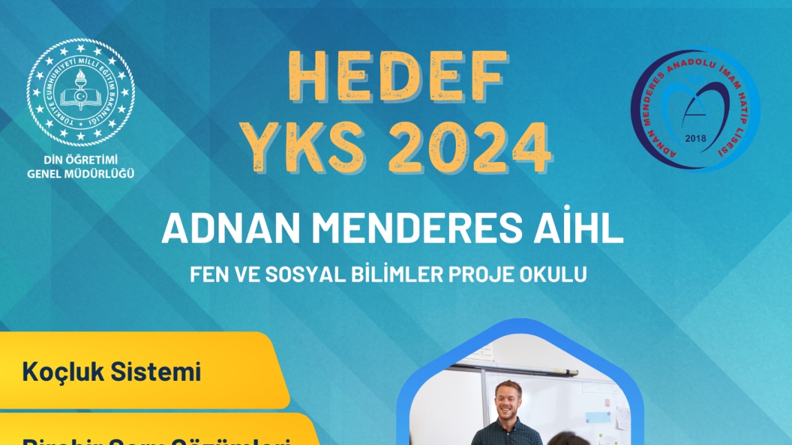 Hedef Yks Afi Imiz Adnan Menderes Anadolu Mam Hatip Lisesi